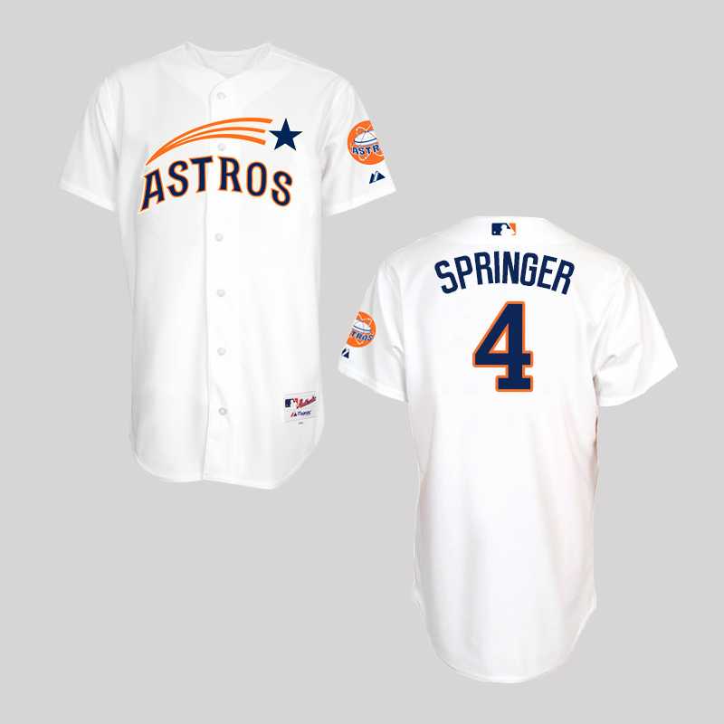 Houston Astros #4 George Springer Mitchell And Ness White Stitched Jersey JiaSu,We sell and wholesale Houston Astros #4 George Springer Mitchell And Ness White Stitched Jersey JiaSu on line form chian!